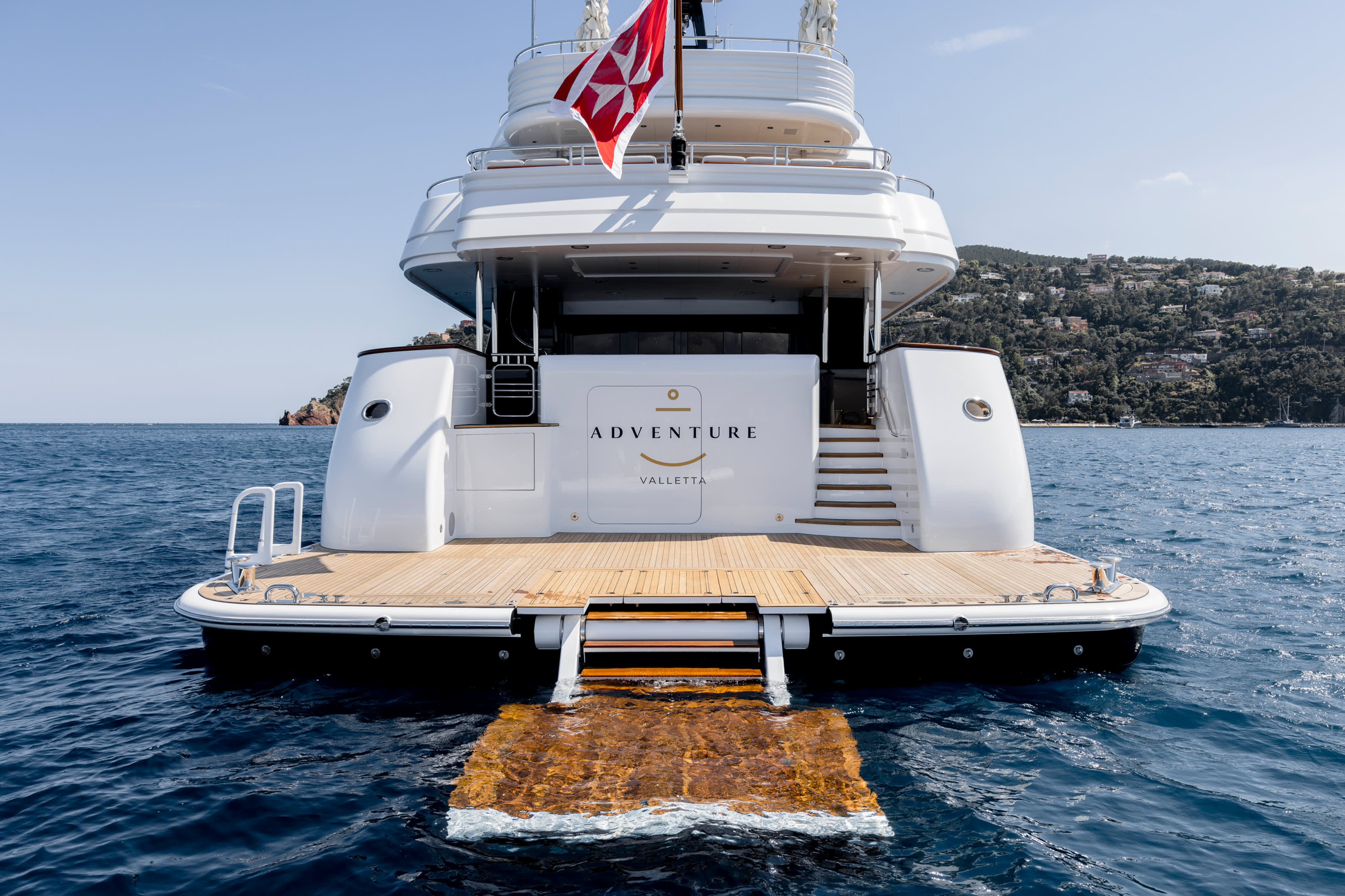 Extended Swim Platform